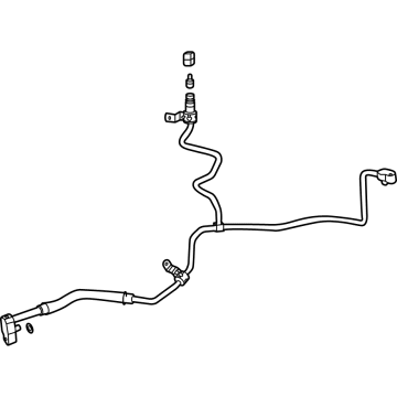 2020 Chevy Corvette A/C Hose - 84834294
