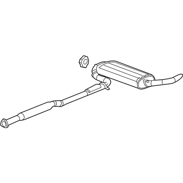 Chevy Equinox Muffler - 15831531