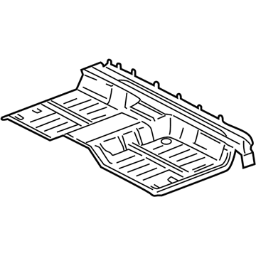 2005 Chevy Silverado 2500 HD Floor Pan - 15115652