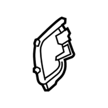GM 42487259 Applique, Silver, Driver Side