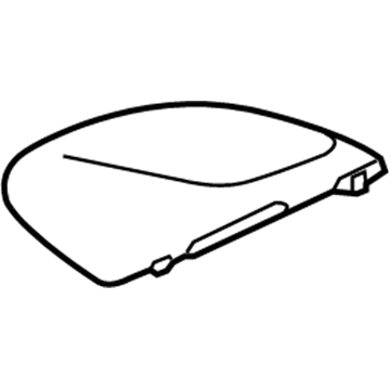 GM 42486811 Cluster Pad, Black