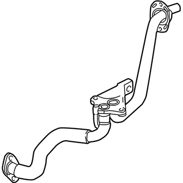 Chevy Silverado 1500 EGR Tube - 12569076