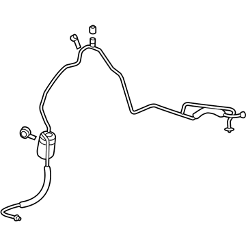 2017 Chevy Volt A/C Hose - 23370624