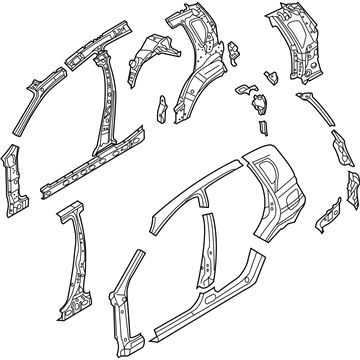 Pontiac 96892563 Uniside Assembly