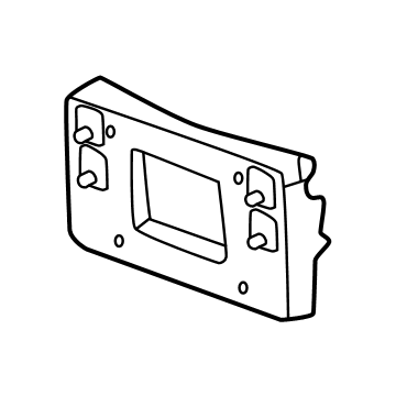 GM 42771869 License Bracket, Front