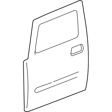 GM 15192372 Outer Panel, Front Driver Side