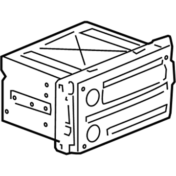 GM 25896525 Radio