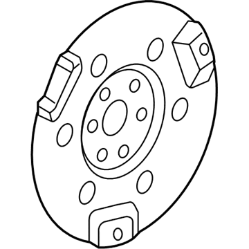 2005 Chevy Silverado 2500 HD Flywheel - 19117204