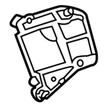 GM 23140578 Radio Switch Bracket