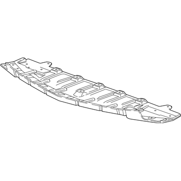 GM 22976385 Under Cover, Rear