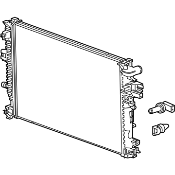 Chevy Malibu Radiator - 42808689
