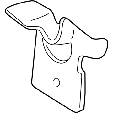 Chevy 22594196 ABS Relay Bracket