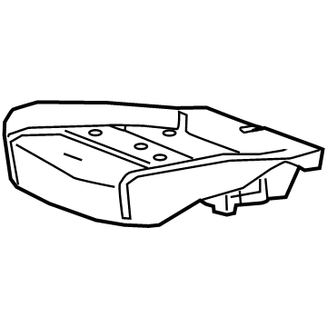 Chevy Silverado 2500 HD Seat Cushion Pad - 84552595