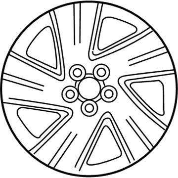 2008 Pontiac Vibe Spare Wheel - 88974914