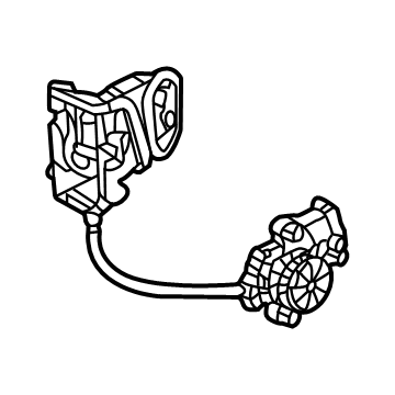 Cadillac Door Latch Assembly - 13540971