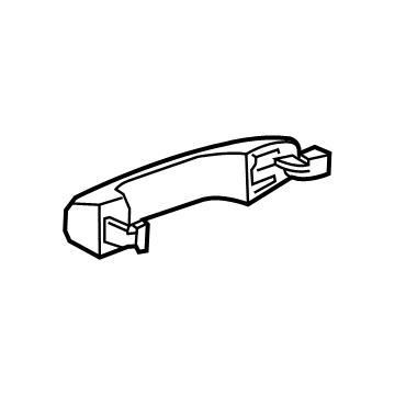 Cadillac Door Handle - 13542098