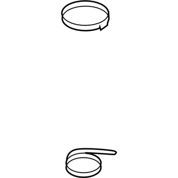 Pontiac 92194336 Dust Cover Strap