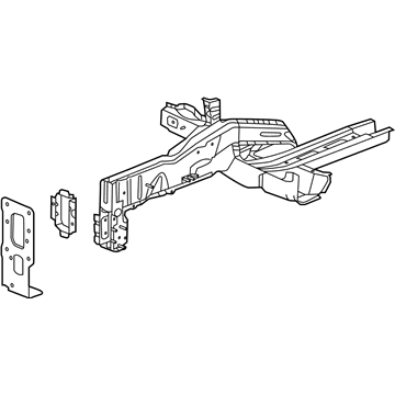 GM 95365413 Lower Rail Assembly