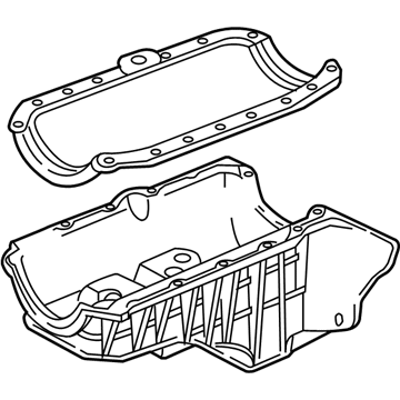 Chevy Oil Pan - 12707239