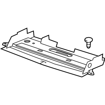 GM 25964134 Upper Baffle