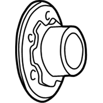 GM 15594372 Hub Cap