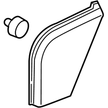 GM 95205557 Upper Trim Panel