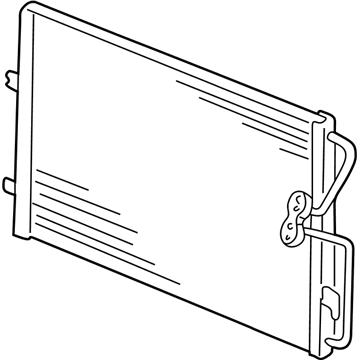Pontiac A/C Condenser - 89019239