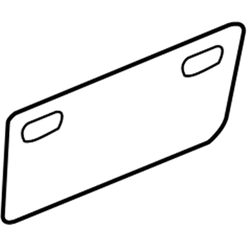 GM 89023844 Storage Box Door, Gray