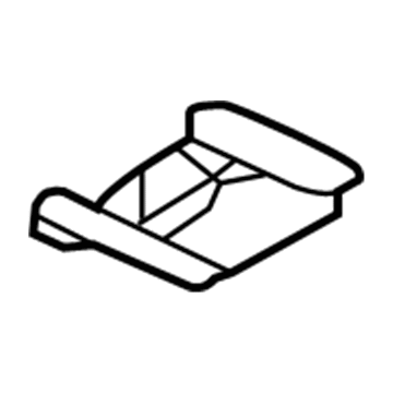GM 23507815 Reinforcement, Front Driver Side