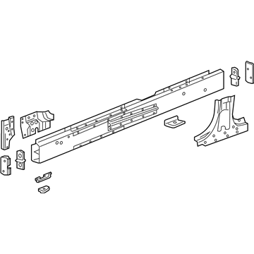 GM 84087280 Rocker Panel Assy, Driver Side