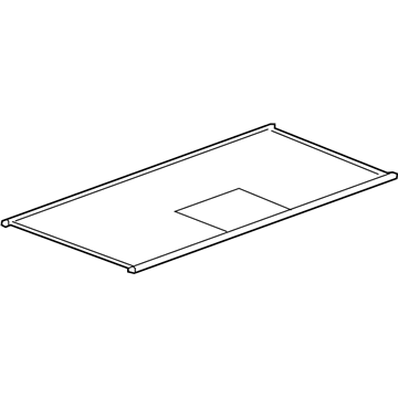 GM 23438820 Luggage Cover, Rear