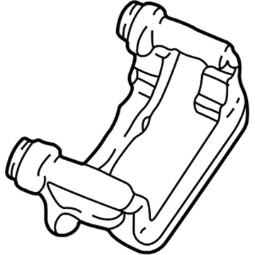 Pontiac Brake Caliper Bracket - 12456459