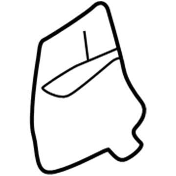 GM 10404990 Cover, Passenger Side