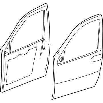 GM 89024088 Door Shell