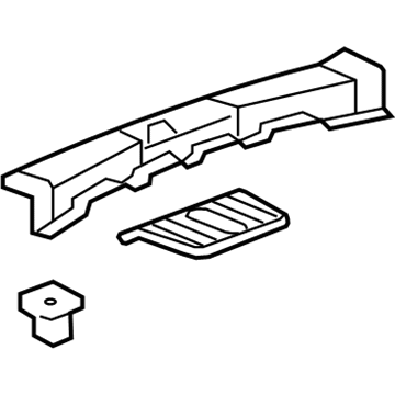 Chevy 22819344 Sill Trim