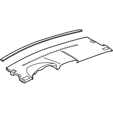 Chevy Equinox Dash Panel Vent Portion Covers - 15776073
