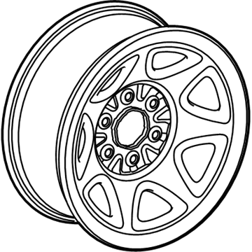Chevy Silverado 1500 Spare Wheel - 20942020