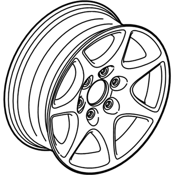 Chevy Silverado 1500 Spare Wheel - 20942019