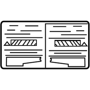 GM 96839961 A/C Label