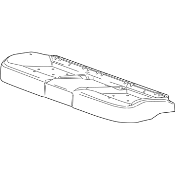 Buick 20982631 Seat Cushion Pad