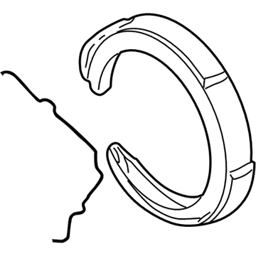 Buick Parking Brake Shoe - 18044585