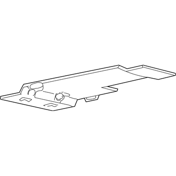 GM 10314393 Overhead Console Bracket, Rear
