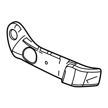 GM 84987343 Outer Finish Panel, Front