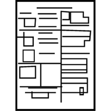 Chevy 42547811 Info Label