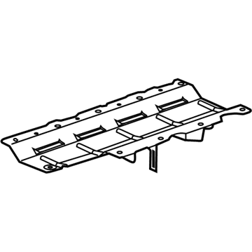 Chevy Oil Pan Baffle - 12657726