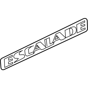 Cadillac Escalade Emblem - 15074732
