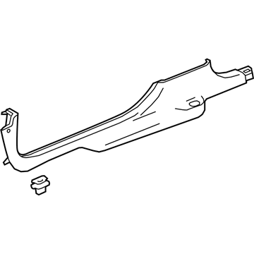 GM 39119956 Front Sill Plate, Driver Side