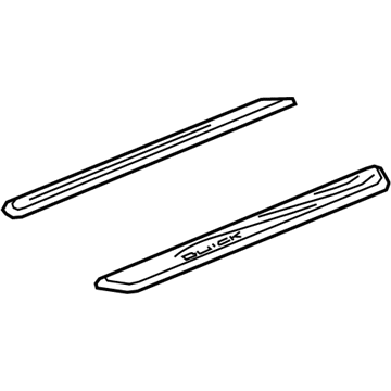 GM 84468639 Scuff Plate, Front