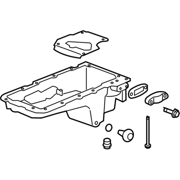 Chevy Oil Pan - 12640745