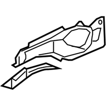 Cadillac 12480928 Inner Rail